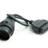 Adaptor de la soclul rotund 38 pini la OBD2, compatibil cu Mercedes — imaginea 2