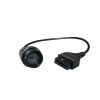 Adaptor de la soclul rotund 38 pini la OBD2, compatibil cu Mercedes