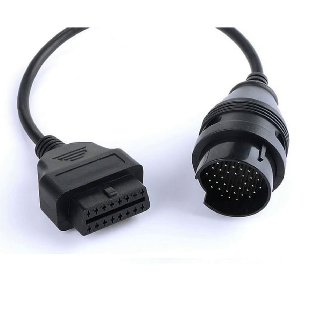Adaptor de diagnoză cu mufă rotundă de 38 de pini pentru vehicule Iveco și ieșire OBD2