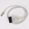 Cablul K+DCAN in carcasa transparenta, cu mufa OBD si capatul USB