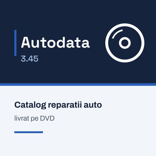 Catalog auto Autodata 3.45 pe DVD, rulează fără internet Autodata 3.45, catalog de reparatii auto livrat pe DVD