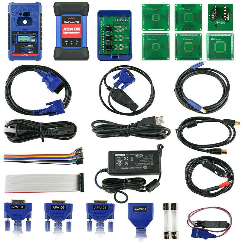 Tabletă de chei și diagnoză Autel MaxiIM IM608 Pro II, cu XP400 Pro 5 Trusa completă Autel IM608 II PRO cu adaptoarele din seriile APB și APA
