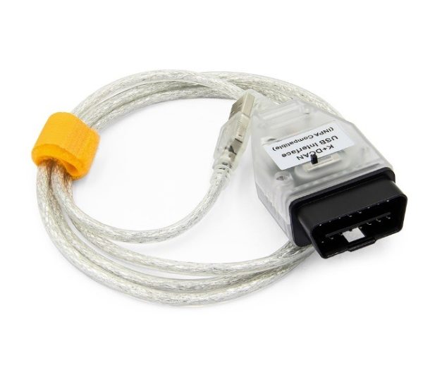 Cablu K+DCAN compatibil cu BMW seria E și Mini R, cu comutator K-line/D-CAN — imaginea 4