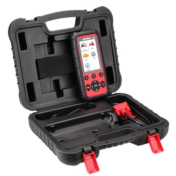Tester Autel MaxiDiag MD808 Pro, acces la toate modulele 3 Ecranul și tastatura testerului Autel MaxiDiag MD808 Pro