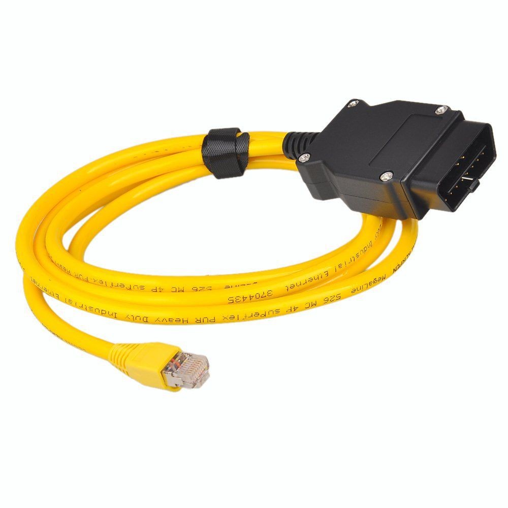 Cablu ENET compatibil cu BMW F și G, pentru diagnoză ISTA și codare E-Sys
