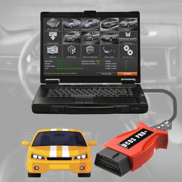 Interfață UCDS PRO PLUS compatibilă cu Ford, pentru configurări AsBuilt — imaginea 4