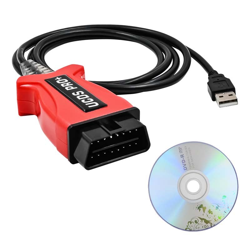 Interfata UCDS PRO+ pentru Ford cu cablul USB si discul de instalare