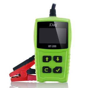 Tester de baterii auto JDiag BT-200, măsurare prin conductanță