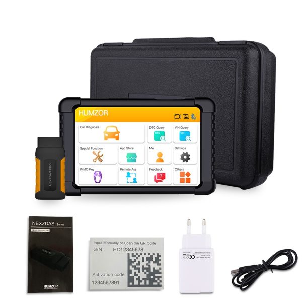 Tester multimarcă Humzor NexzDAS Pro, cu funcții IMMO și service — imaginea 2 Tester multimarcă Humzor NexzDAS Pro, cu funcții IMMO și service — imaginea 2