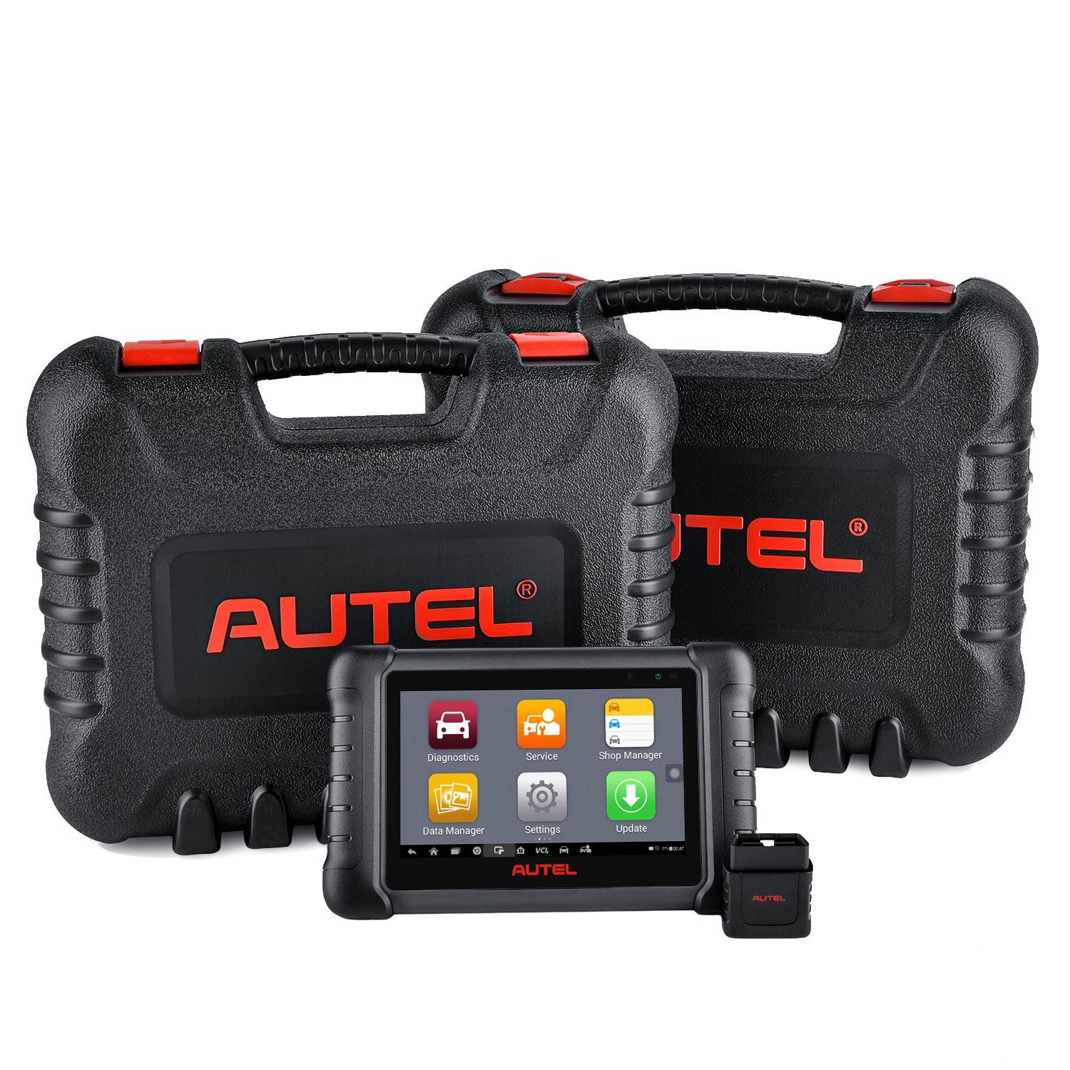 Meniul de funcții de service afișat pe ecranul testerului Autel MP808BT PRO