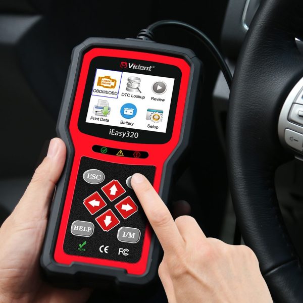 Tester OBD2 VIDENT iEasy 320, verificare emisii și coduri de eroare — imaginea 2