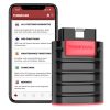 Interfata THINKCAR THINKDIAG langa telefonul cu aplicatia deschisa pe lista de functii