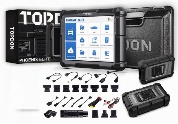 Tester diagnoză Topdon Phoenix Elite, cu codare online — imaginea 4 Tester diagnoză Topdon Phoenix Elite, cu codare online — imaginea 4