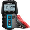 Tester baterii auto 12V TOPDON BT100, cu verdict pe LED-uri — imaginea 4