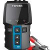 Tester baterii auto 12V TOPDON BT100, cu verdict pe LED-uri — imaginea 3