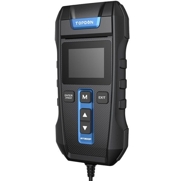 Tester de baterii TOPDON BT300P cu imprimantă termică integrată