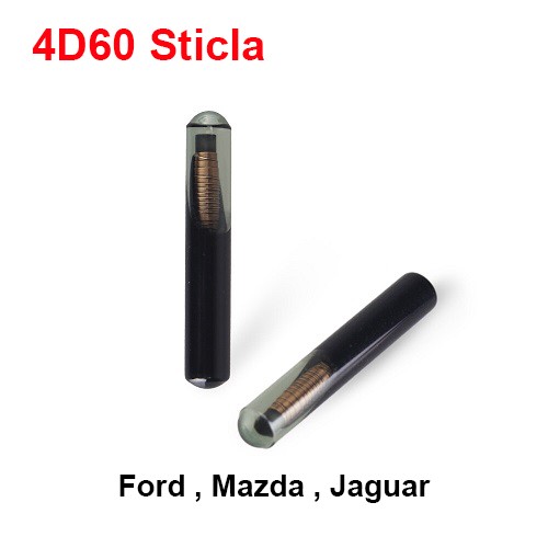 Cip de sticlă 4D60 Texas Crypto, pentru chei Ford și Mazda