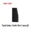 Cip transponder 4D67 ID67, compatibil cu chei Toyota și Scion — imaginea 4