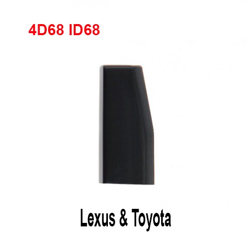 Cip transponder 4D68 ID68, compatibil cu chei Toyota și Lexus — imaginea 2
