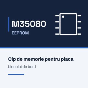 Cip EEPROM M35080 pentru placa blocului de bord Cip EEPROM M35080 pentru placa blocului de bord