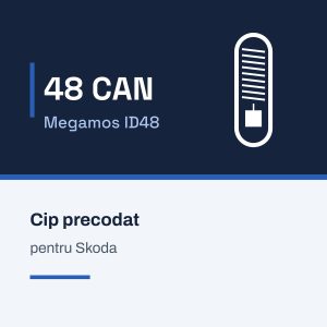 Cip 48 CAN Megamos ID48, precodat pentru Skoda