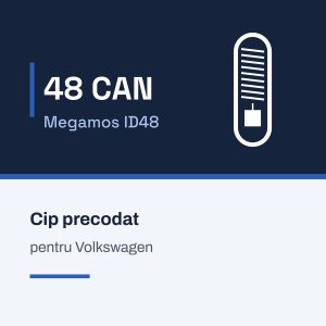Cip 48 CAN Megamos ID48, precodat pentru Volkswagen
