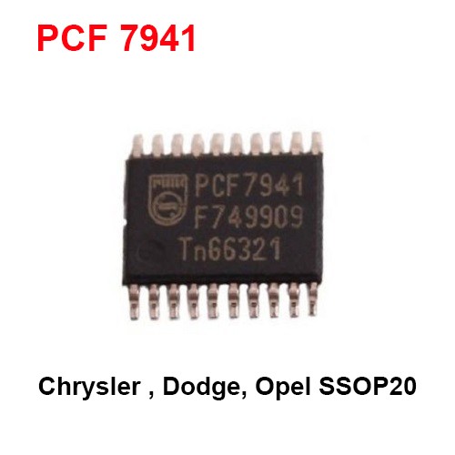 Cip NXP PCF 7941, transponder Hitag2 și telecomandă în aceeași capsulă