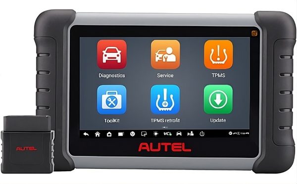 Tester diagnoză Autel MaxiCOM MK808S-TS cu antenă TPMS integrată — imaginea 3