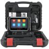 Valiza deschisa a kitului Autel MK808S-TS, cu tableta, cablurile si accesoriile din pachet