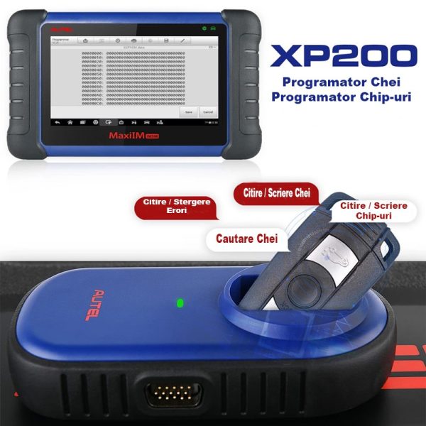 Tabletă de programare chei Autel MaxiIM IM508, cu XP200