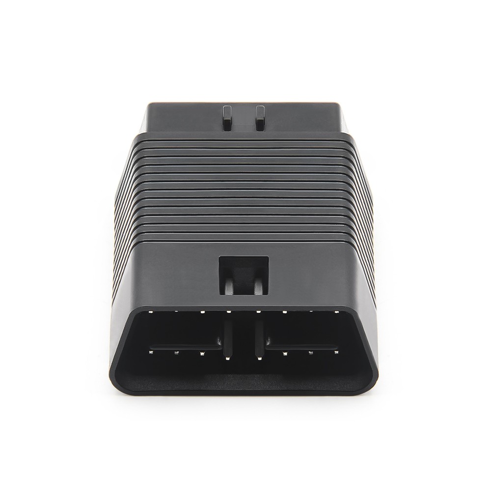 Adaptor conector OBD2 rigid, cu carcasă de plastic și 16 pini metalici