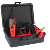 Tester de circuite Autel PowerScan PS100, cu injecție de putere Autel PowerScan PS100 in valiza deschisa, cu cablurile si clestii crocodil