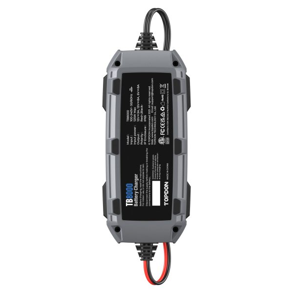 Redresor pentru baterii TOPDON TB8000, încărcare la 8 amperi — imaginea 4