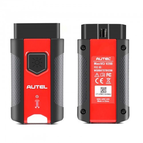 Programator Autel MaxiIM KM100/KM100E, chei universale IKEY 4 Interfața MaxiVCI V200 din pachetul Autel KM100E, care se montează în priza OBD