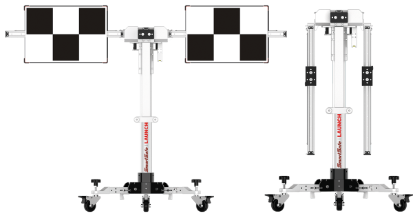 Echipament de calibrare Launch X431 ADAS Mobile, cadru pliabil — imaginea 2