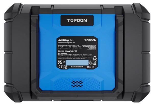Tester diagnoză TOPDON ArtiDiag Pro 2.0, cu 35 de funcții de service — imaginea 4