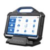Tester diagnoză TOPDON Phoenix Max, cu programare ECU în cloud Tableta Topdon Phoenix Max asezata pe suportul de incarcare, cu meniul principal pe ecran