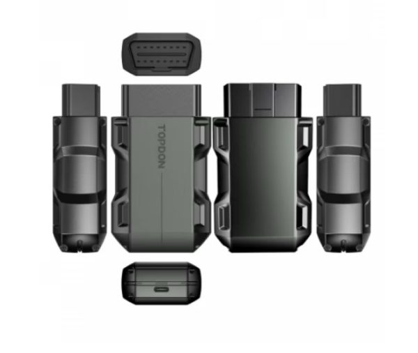 Tester multimarcă TOPDON TopScan Pro, dongle OBD2 cu control bidirecțional
