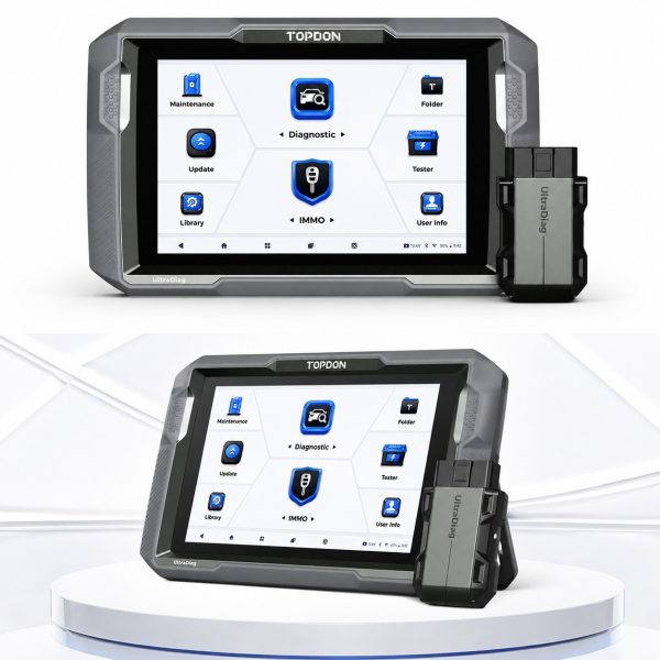 Tester TOPDON UltraDiag 2 în 1, cu programare de chei integrată — imaginea 4 Tester TOPDON UltraDiag 2 în 1, cu programare de chei integrată — imaginea 4
