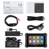 Lista de ambalare MS906 Pro-TS cu accesoriile din pachet: cabluri, alimentator si tableta