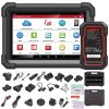 Tester multimarcă Launch X431 PRO3 APEX, cu hartă de topologie Tableta PRO3 APEX cu interfata de diagnoza, cablurile si adaptoarele din pachet