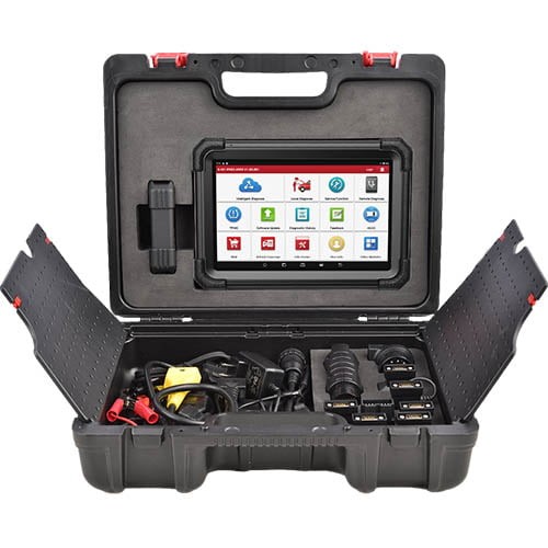 Tester multimarcă Launch X431 PRO3 APEX, cu hartă de topologie — imaginea 3