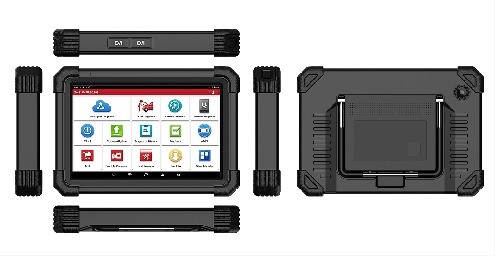 Tester multimarcă Launch X431 PRO3 APEX, cu hartă de topologie — imaginea 2