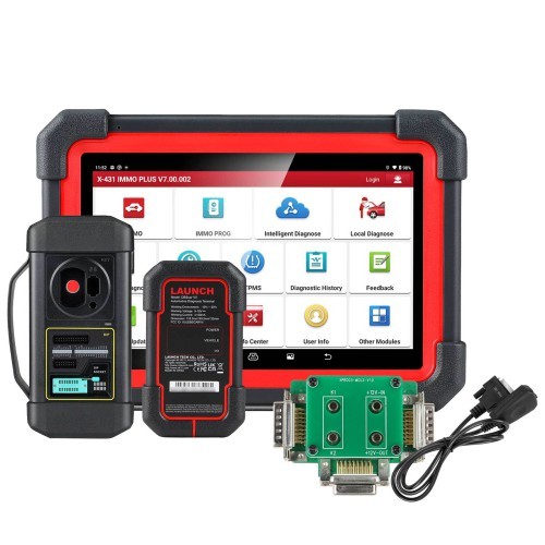 Tester diagnoză Launch X431 IMMO Plus cu programatorul X-PROG 3 — imaginea 2