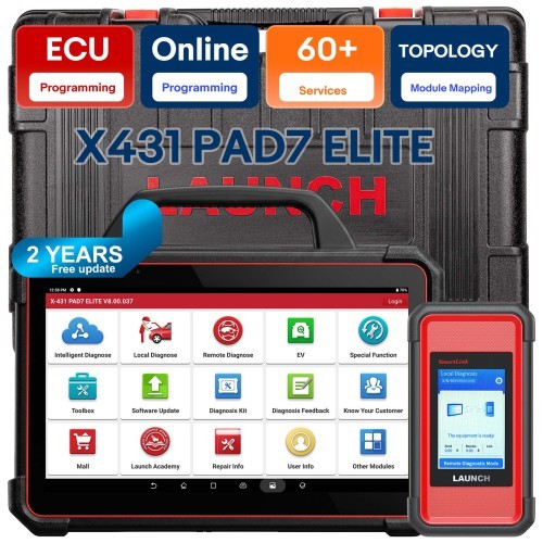 Tester diagnoză Launch X431 PAD 7 Elite, cu ecran de 13,3 inch — imaginea 3 Tester diagnoză Launch X431 PAD 7 Elite, cu ecran de 13,3 inch — imaginea 3