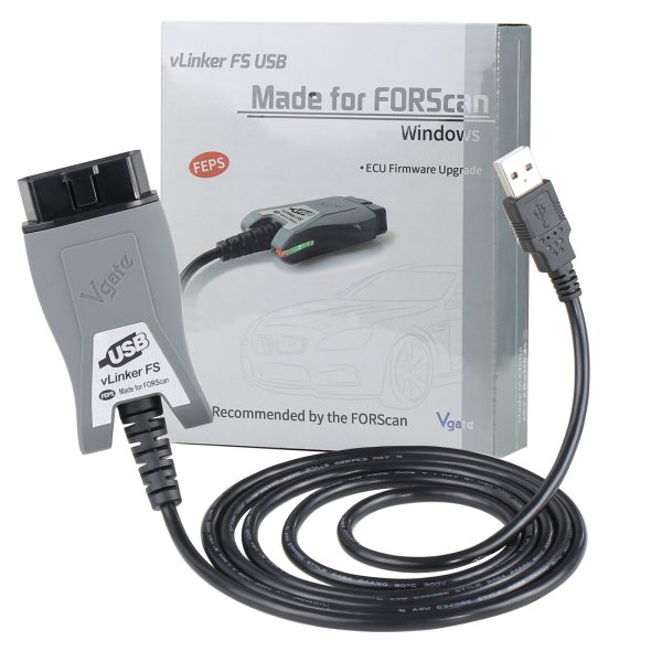 Tester compatibil cu Ford și Mazda, Vgate vLinker FS, pentru FORScan — imaginea 2
