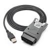Interfata Vgate vLinker FS USB pentru Ford si Mazda, mufa OBD2 si cablul USB