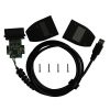 Tester VAG 23 demontat: placa electronică, cele două părți ale carcasei și șuruburile Tester VAG 23 demontat: placa electronică, cele două părți ale carcasei și șuruburile