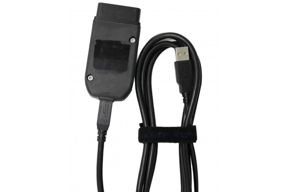 Tester VCDS VAG 23 pentru VW, Audi, Skoda și Seat, cu meniul în română 3 Testerul VAG 23 împreună cu cablul USB detașabil din pachet