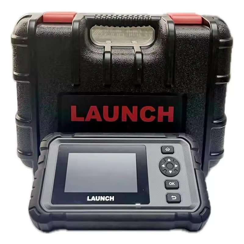 Ecranul de 3,97 inch al Launch CRP129 HD Elite, cu meniul de funcții pentru vehicule diesel